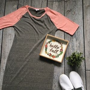 LuLaRoe Julia T-shirt dress
